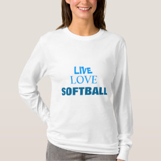 LiveLiebeSoftball HOODIE T-Shirt