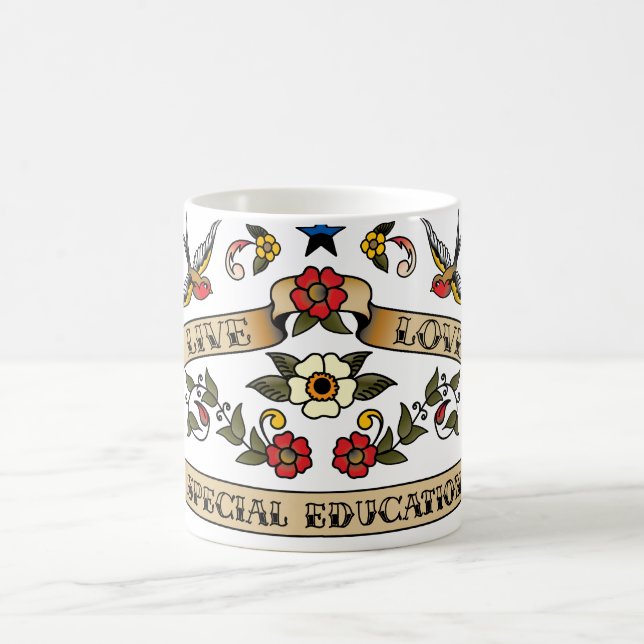LiveLiebespecial-Bildung Kaffeetasse (Mittel)