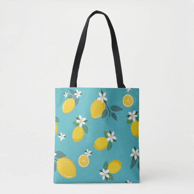 lively lemons tote bag (Vorderseite)