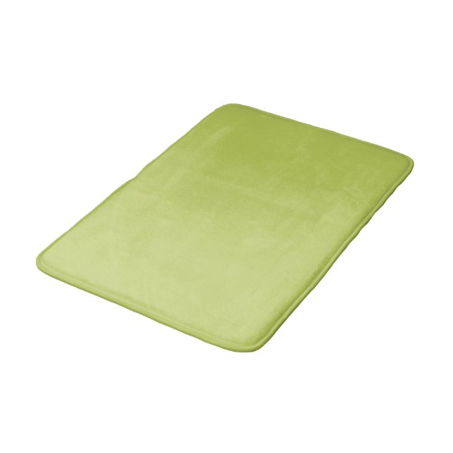 Lively Lime Green Badematte (Schrägansicht)