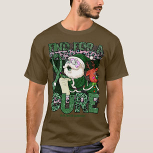 Liver Awareness Leopard Weihnachtskuren T-Shirt