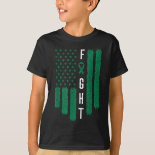 Liver Cancer Awareness Primary Hepatitis American T-Shirt