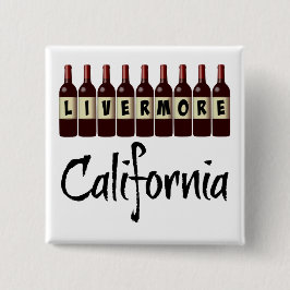 Livermore California Rote Weinflaschen Verkostung  Button