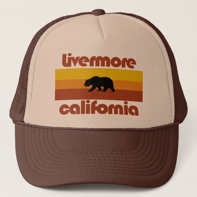 Livermore, Kalifornien Truckerkappe (Vorderseite)
