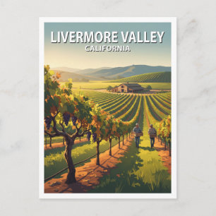 Livermore Valley Wine Country California Andenken Postkarte