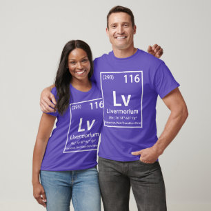 Livermorium-Element (weiß) T-Shirt