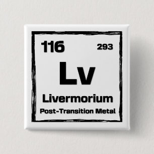 Livermorium (Lv) - Periodensystem der Elemente Button