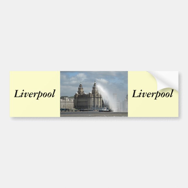 Liverpool Autoaufkleber (Vorne)