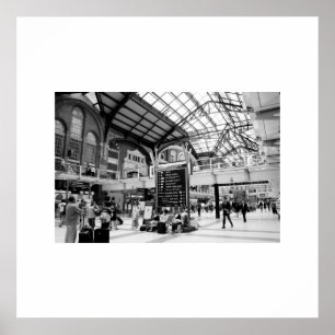 Liverpool-Bahnstation-Druck Poster