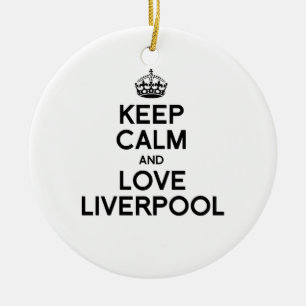 LIVERPOOL BEHALTEN RUHE - .PNG KERAMIKORNAMENT