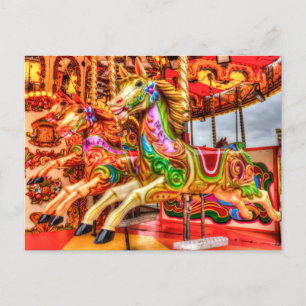 Liverpool Carousel  Feiertagspostkarte