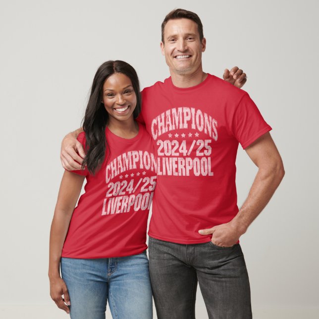 Liverpool Champions. Vintag. T-Shirt (Unisex)