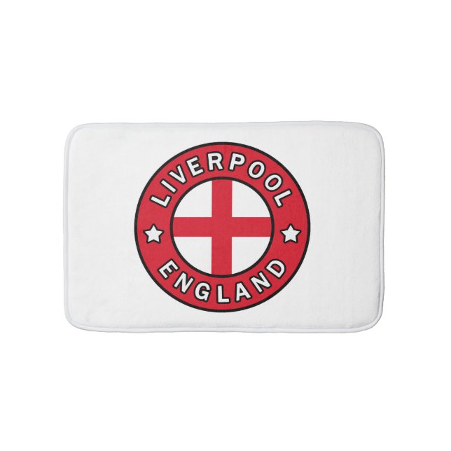 Liverpool England Badematte (Vorderseite)