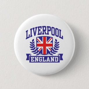 Liverpool England Button