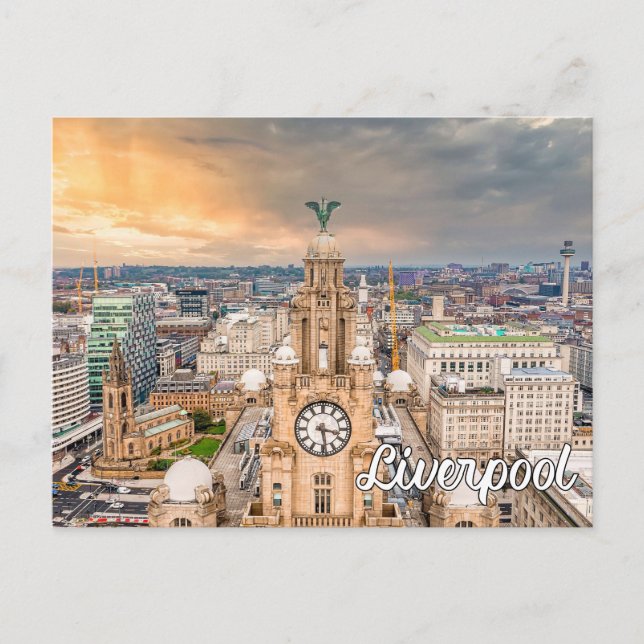 Liverpool, England, Großbritannien Postkarte (Vorderseite)