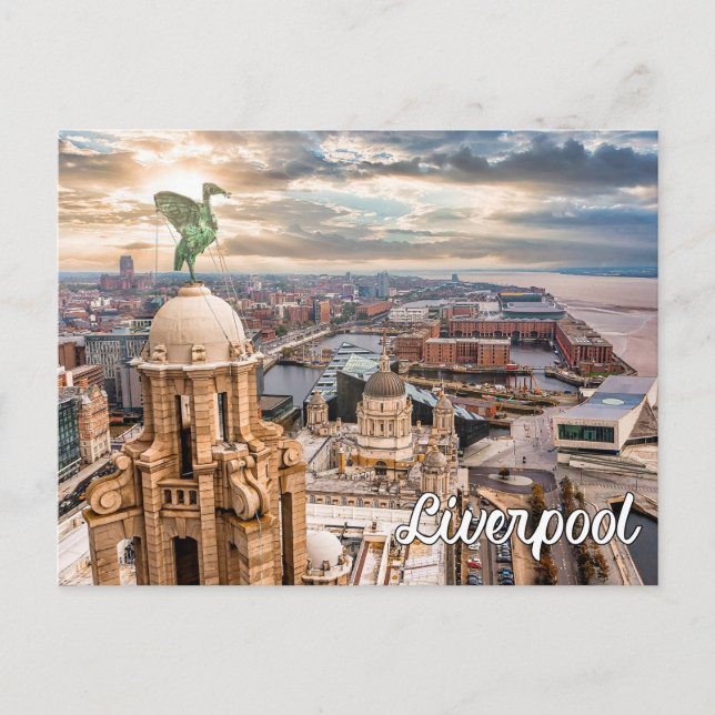 Liverpool, England, Großbritannien Postkarte (Vorderseite)
