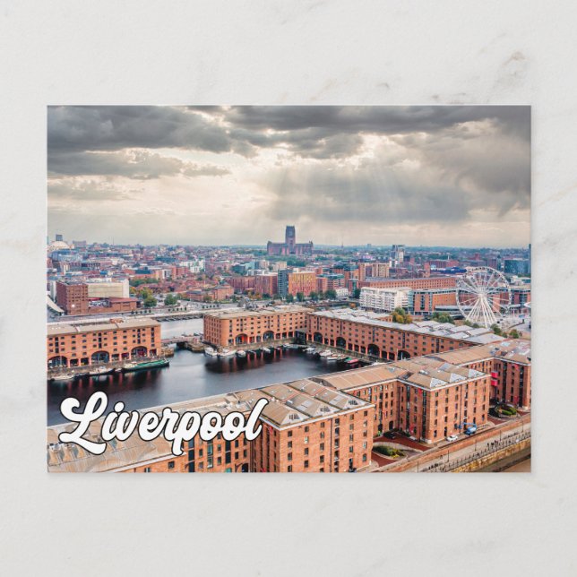 Liverpool, England, Großbritannien Postkarte (Vorderseite)