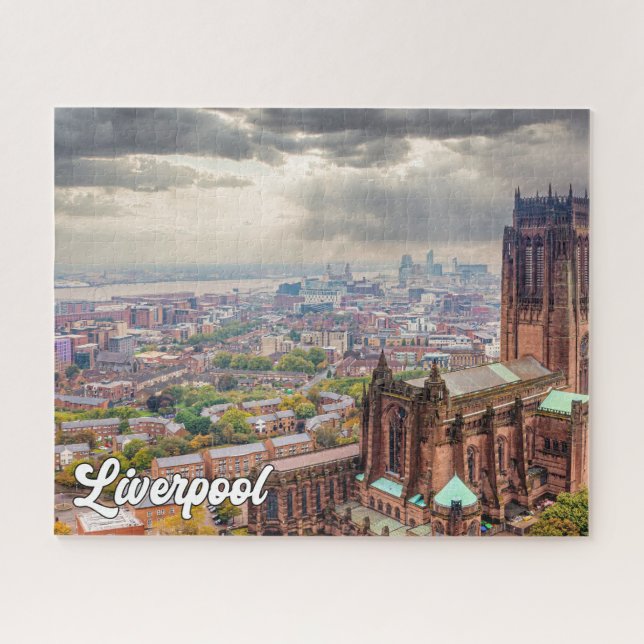 Liverpool, England, Großbritannien Puzzle (Horizontal)