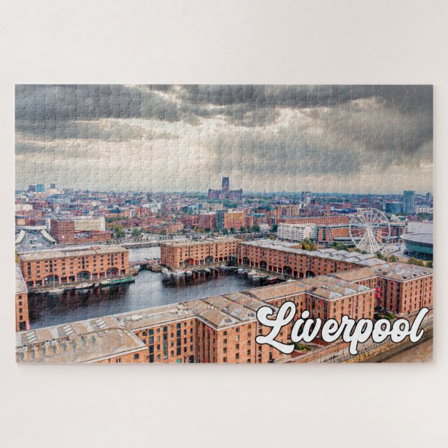 Liverpool, England, Großbritannien Puzzle (Horizontal)