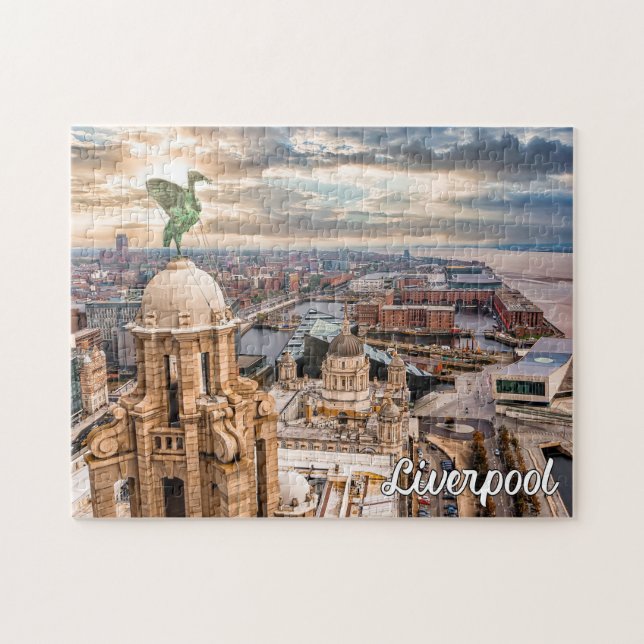 Liverpool, England, Großbritannien Puzzle (Horizontal)