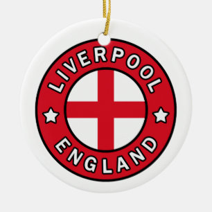 Liverpool England Keramik Ornament