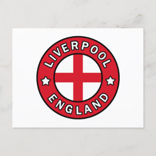 Liverpool England Postkarte