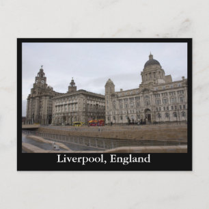 Liverpool, England Postkarte