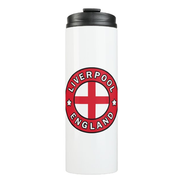 Liverpool England Thermosbecher (Vorderseite)