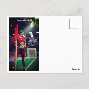 Liverpool FC Legend Series - Steven Gerrard Postkarte