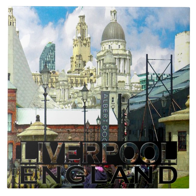Liverpool Fliese (Vorderseite)
