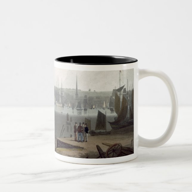 Liverpool, genommen von der gegenüberliegenden zweifarbige tasse (Rechts)