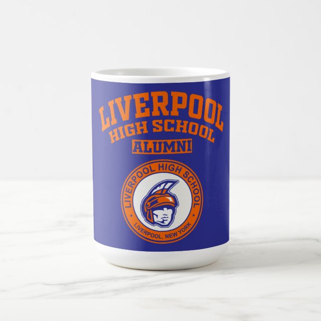 Liverpool High School NY Alumni-Tasse Kaffeetasse (Mittel)
