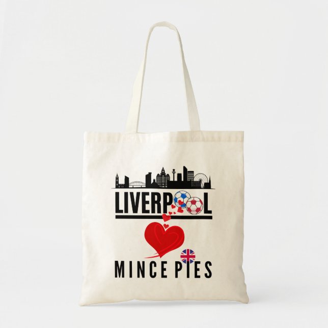 Liverpool Lieben Mini Pies City Tragetasche (Vorne)