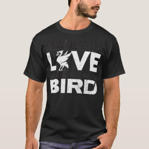 Liverpool Madi in Liebe mit My Bird Design Liver T-Shirt