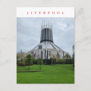 Liverpool Metropolitan Aussicht Kathedrale Postkar Postkarte
