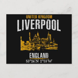 Liverpool Postkarte