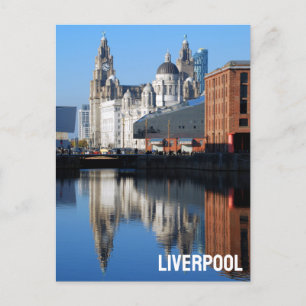 Liverpool Postkarte