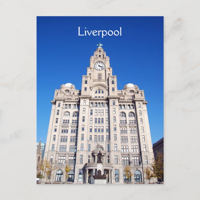 Liverpool Postkarte (Vorderseite)