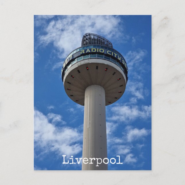 Liverpool Postkarte (Vorderseite)