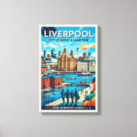 Liverpool Reiseplakat