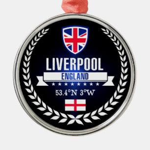 Liverpool Silbernes Ornament