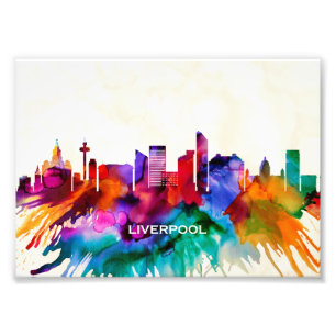 Liverpool Skyline Fotodruck
