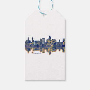 Liverpool Skyline Geschenkanhänger