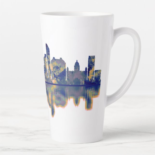 Liverpool Skyline Milchtasse (Rechts)