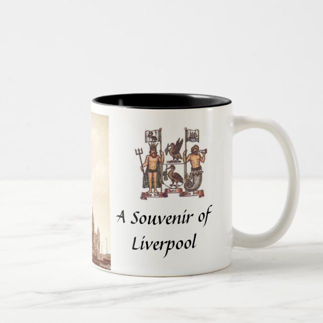Liverpool Souvenir Tasse (Rechts)
