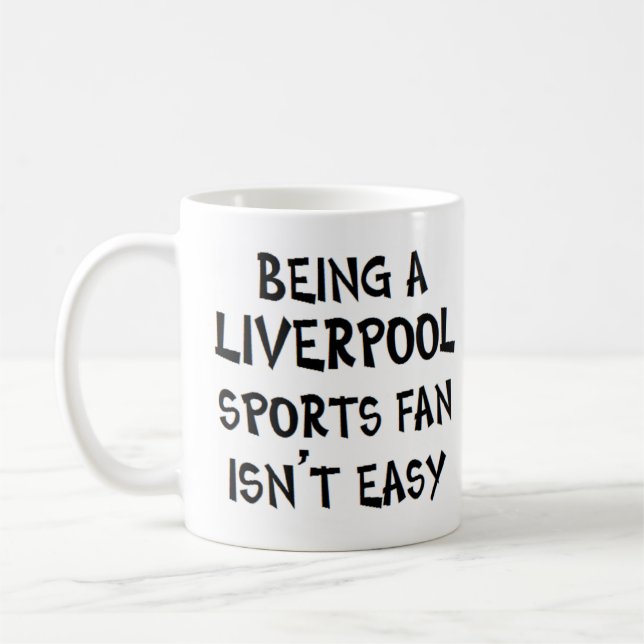 Liverpool-Sportfan, zu sein Kaffeetasse (Links)