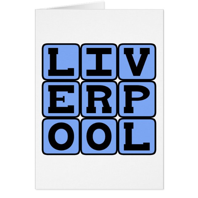 Liverpool, Stadt in England (Vorne)