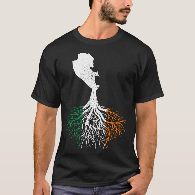 Liverpool UK City Irish Roots St Patrick Day T-Shirt (Vorderseite)