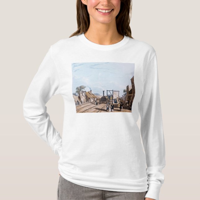 Liverpool- und Manchester-Eisenbahn: T-Shirt (Vorderseite)