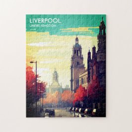 Liverpool United Kingdom Travel Puzzle